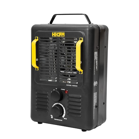 Edendirect 1500 Watt 15.5'' Electric Convection Fan Space Heater, Thermostat, Black HMH-15